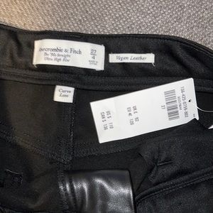 Abercrombie & Fitch Curve Love 90s straight ultra high rise